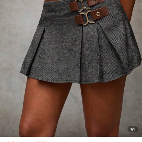 SHEIN Gray Maxi Skirtbrand new - Picture 4 of 4